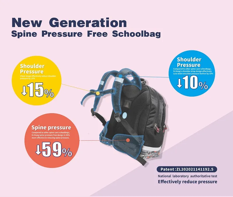 Dr. Kong Small Backpack - Model DK-1100192A - Midnight Blue | Retail Price: $119.90