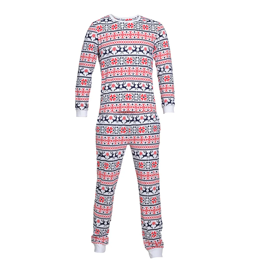 Julepyjamas Hvid - Herre.