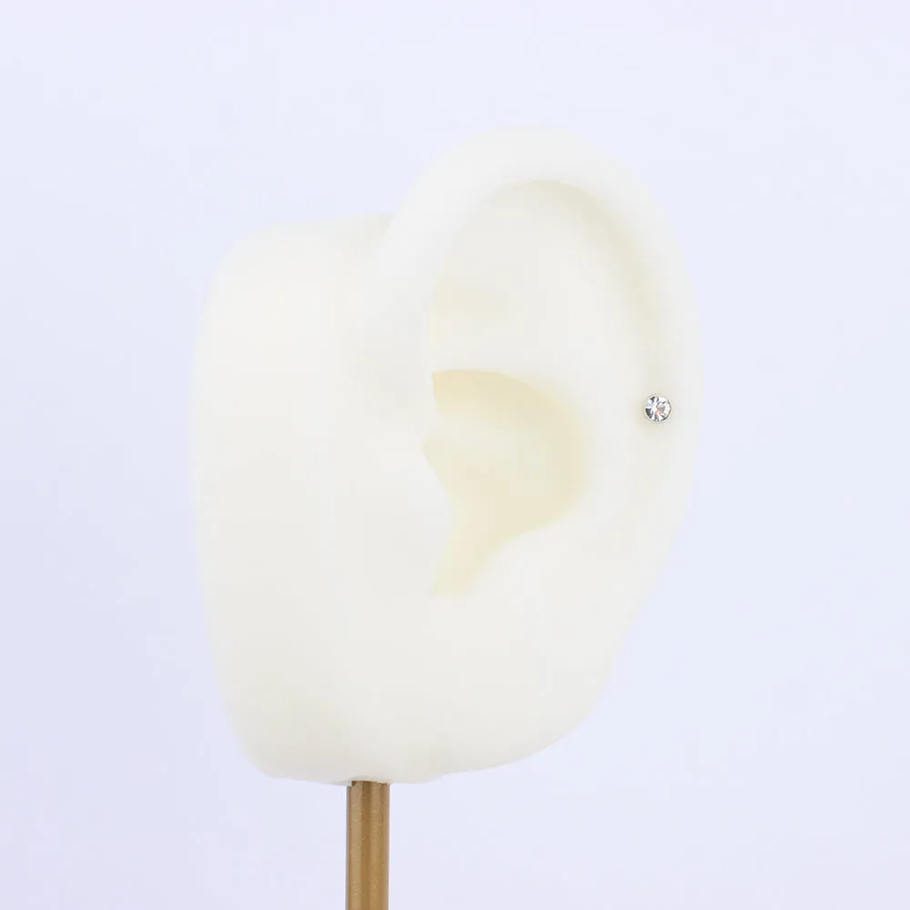 Sparkle Round Stud